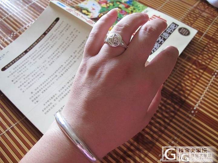刚到没有几天的福戒和莲蓬_珠串石榴石戒指银