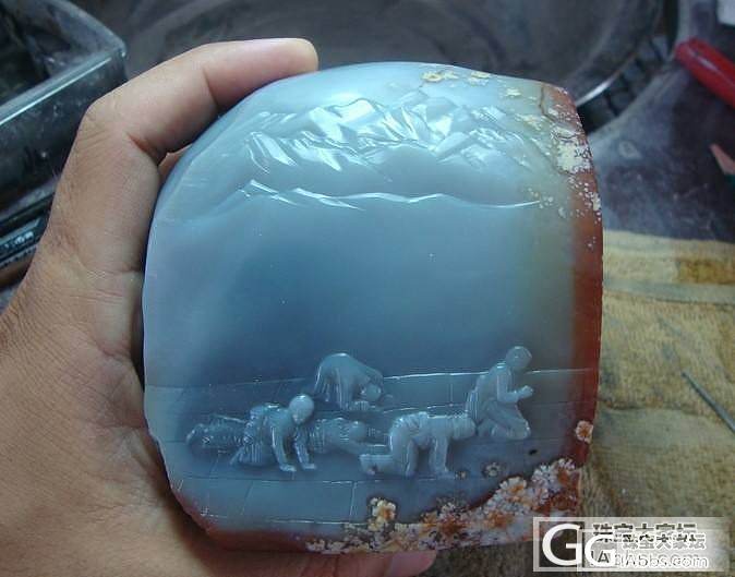 玛瑙洞“朝拜”_半成品玛瑙