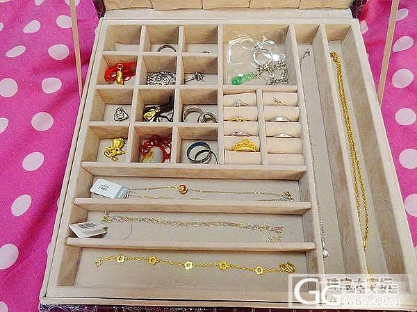 [更新推拉]今天新买的周大福圆条推拉以及一些小物件_项链吊坠戒指手镯金