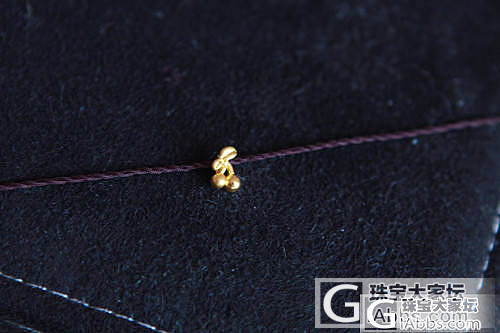 晒一下今年买的小金金_吊坠项链戒指金
