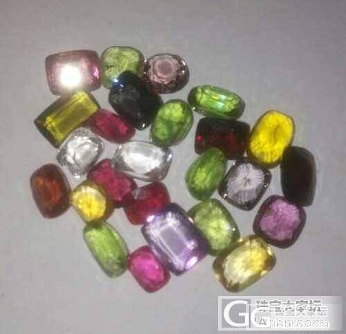 从缅甸抹谷买来的，欢迎点评_刻面宝石橄榄石尖晶石蓝宝石