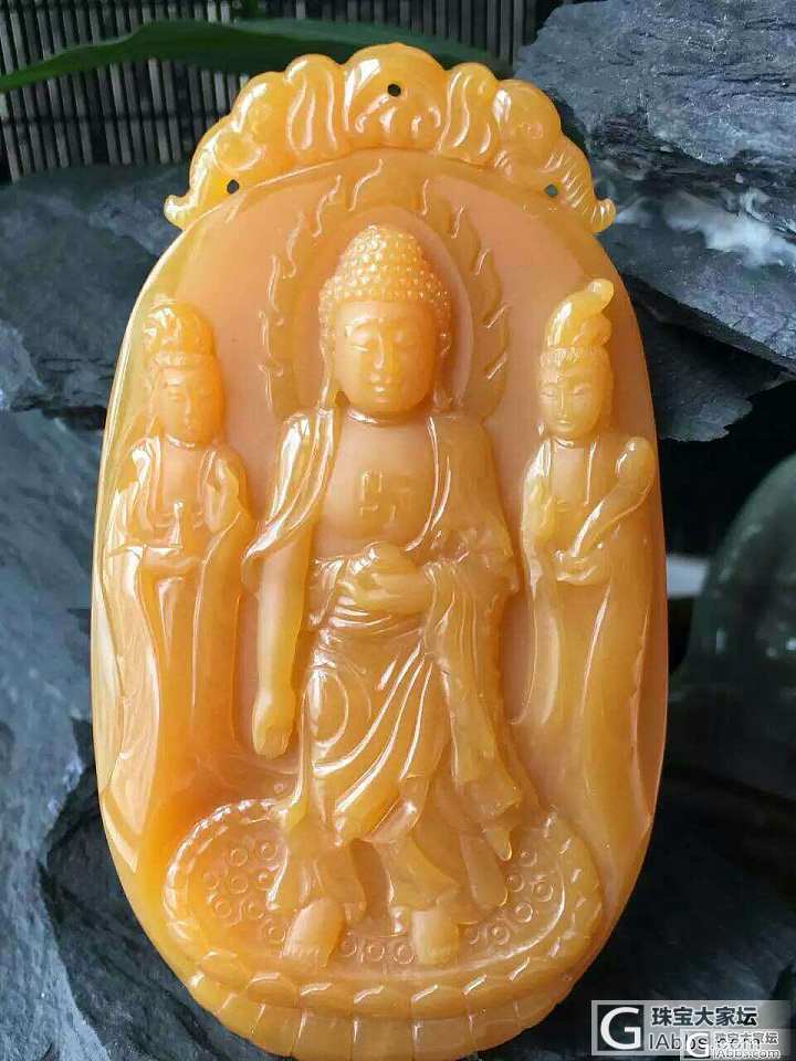 ​精品黄龙玉 东方三圣_黄龙玉