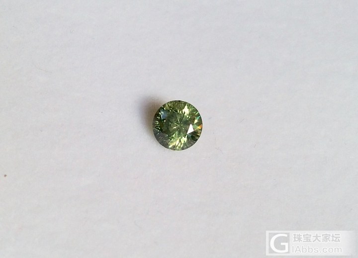 Demantoid 1.22克拉_翠榴石刻面宝石石榴石
