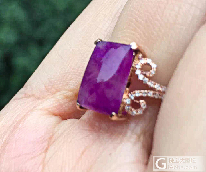 【恒美】老料玉化冰透舒俱来戒指 18k金天然钻石镶嵌 上手超美_舒俱来戒指