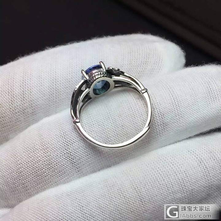 简约唯美风兰托帕石_戒指刻面宝石托帕石