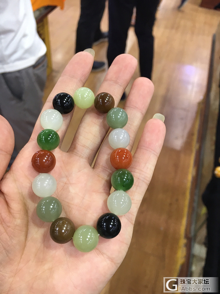 淘的多宝手串_多宝