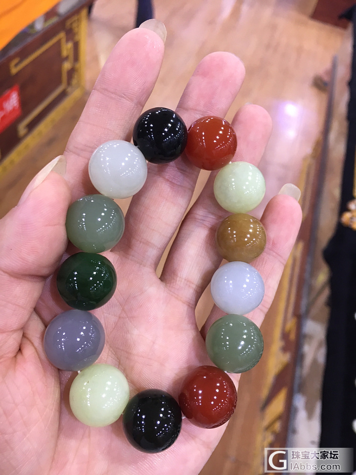淘的多宝手串_多宝