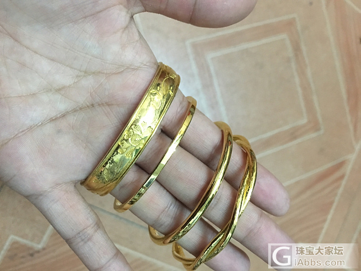 再发一次轨道，收起咯_手镯金