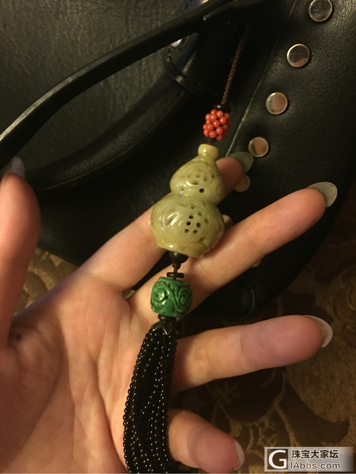 晒晒我的包挂_挂饰翡翠