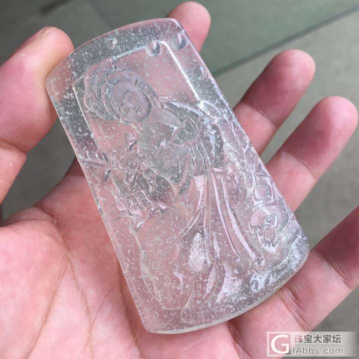 冰飘美女，工美，料美，人更美_牌子玉髓