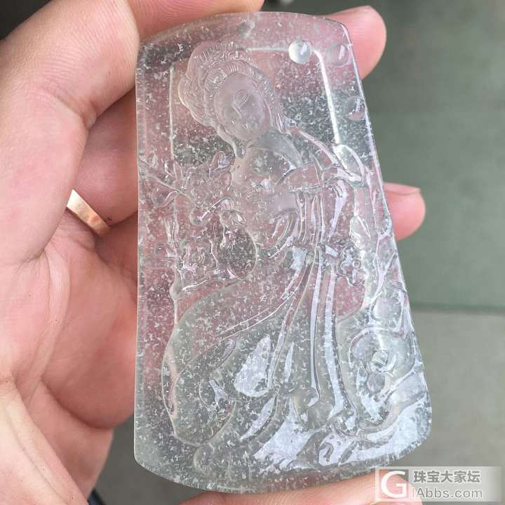 冰飘美女，工美，料美，人更美_牌子玉髓