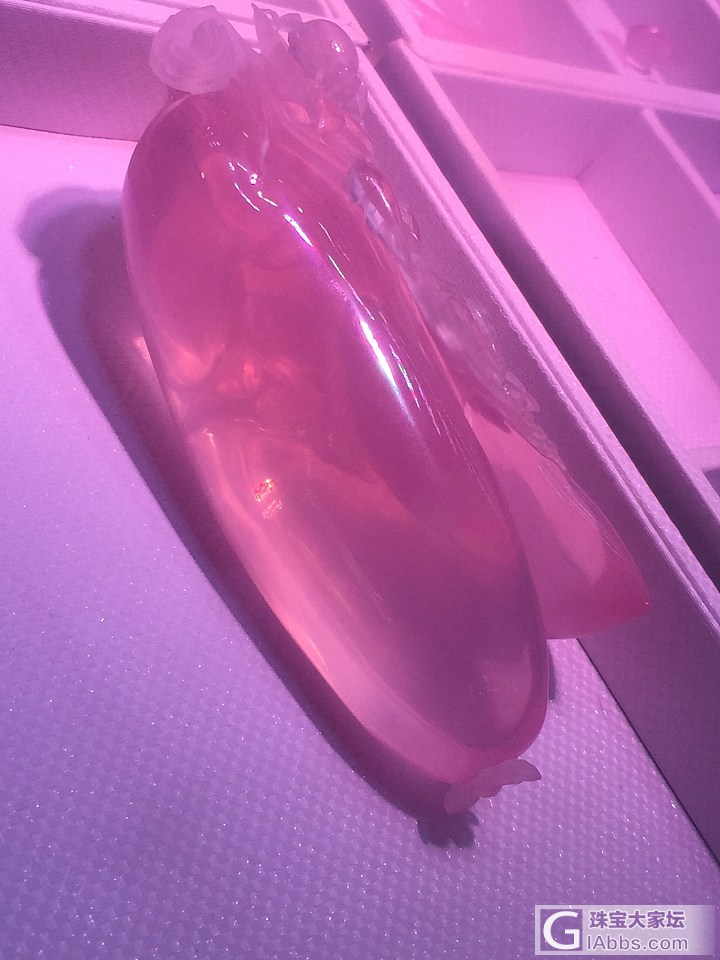 可惜，你不是我的宝贝！收藏级别莫桑比克粉晶摆件_摆件粉晶
