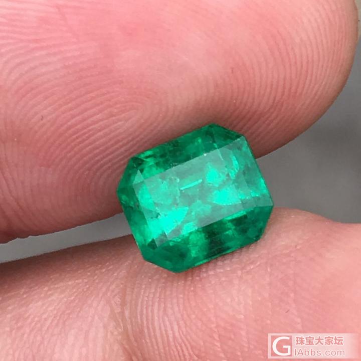 2卡多祖母绿，晶体怎么样？_祖母绿刻面宝石