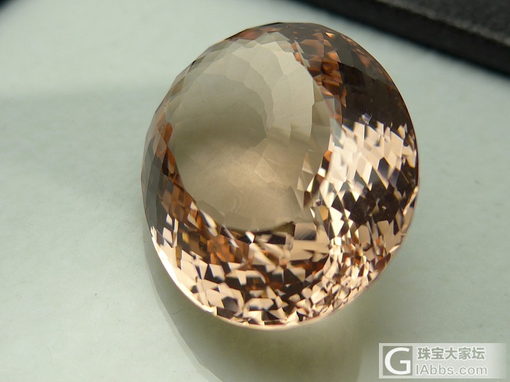 綠柱石家族的公主(摩根石 Morganite )_刻面宝石摩根石