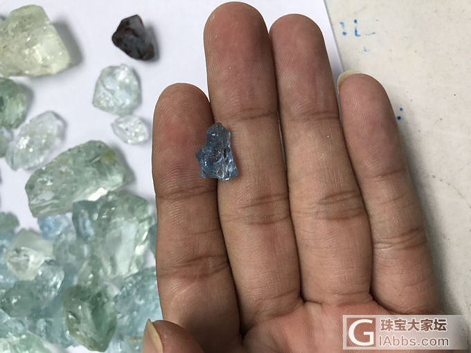 好的海蓝宝太少了！_原石海蓝宝
