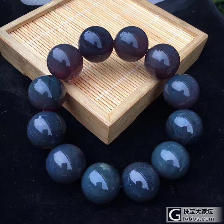 特色绿珀手串_珠串绿珀