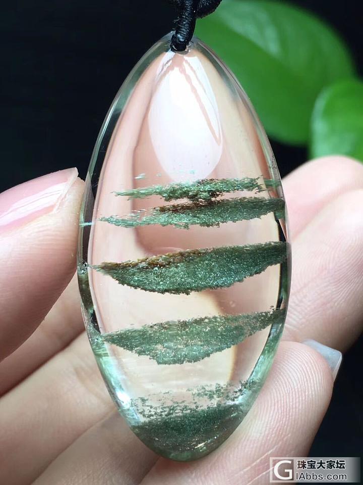 绿幽灵吊坠_挂件绿幽灵