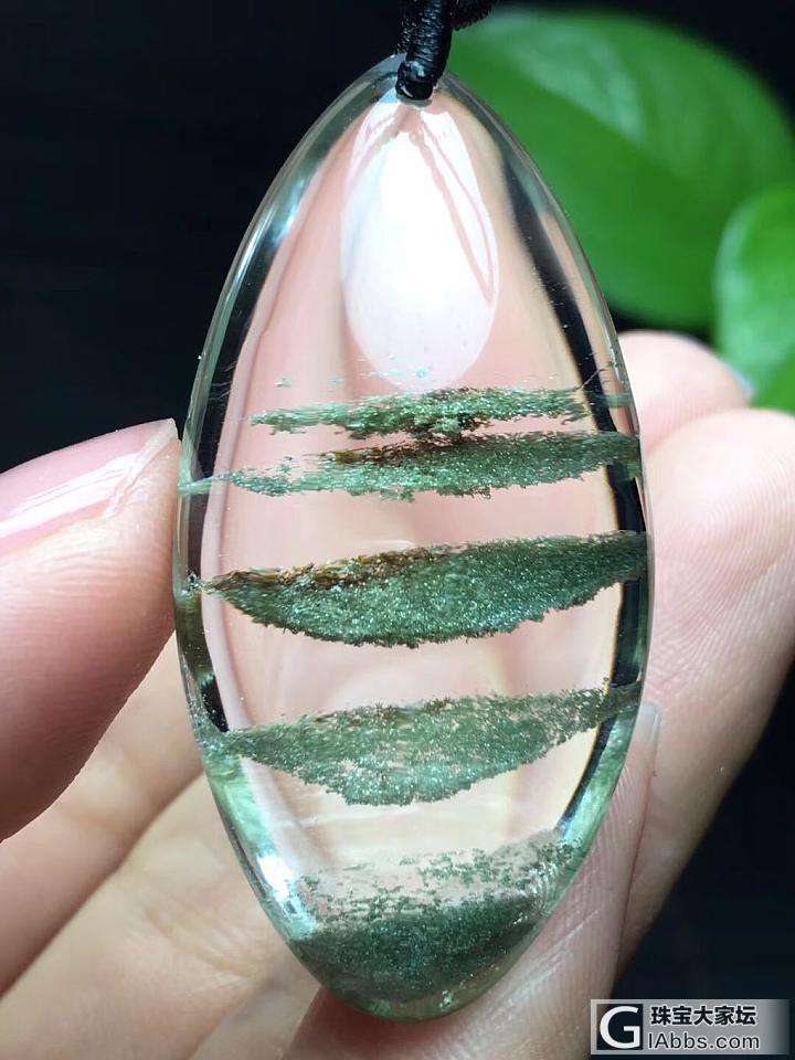 绿幽灵吊坠_挂件绿幽灵