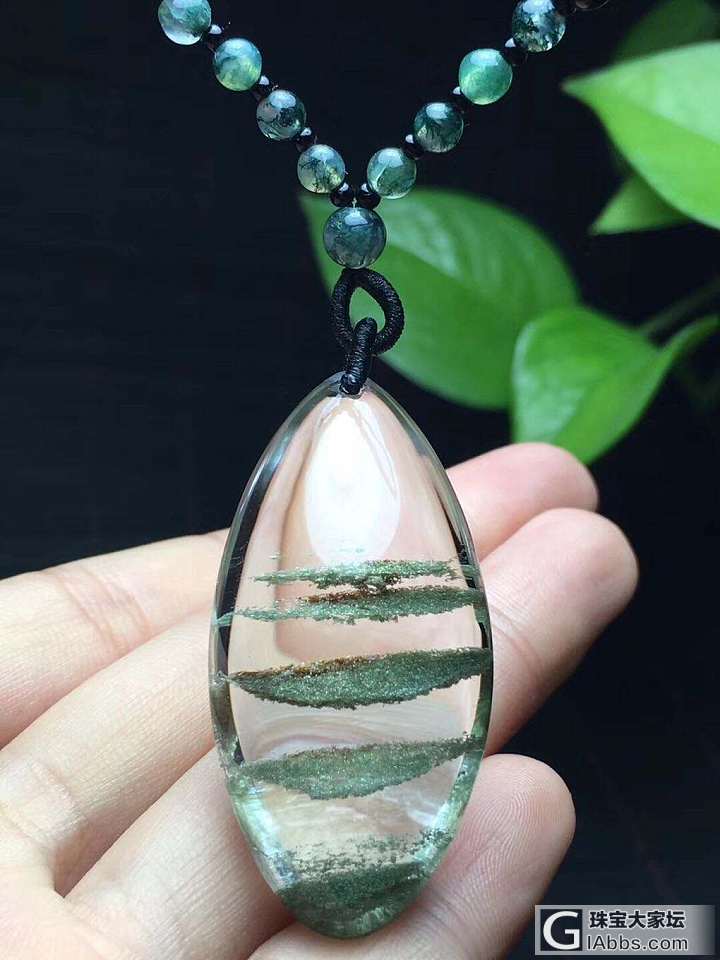 绿幽灵吊坠_挂件绿幽灵