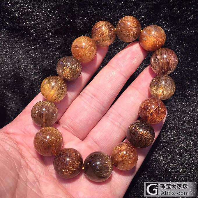 巴西铜发_珠串铜发晶