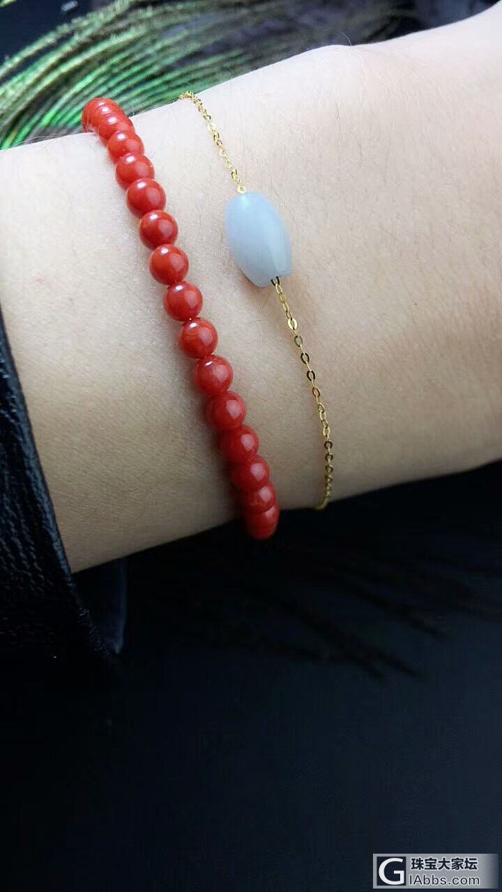精美手链合集_珊瑚手链