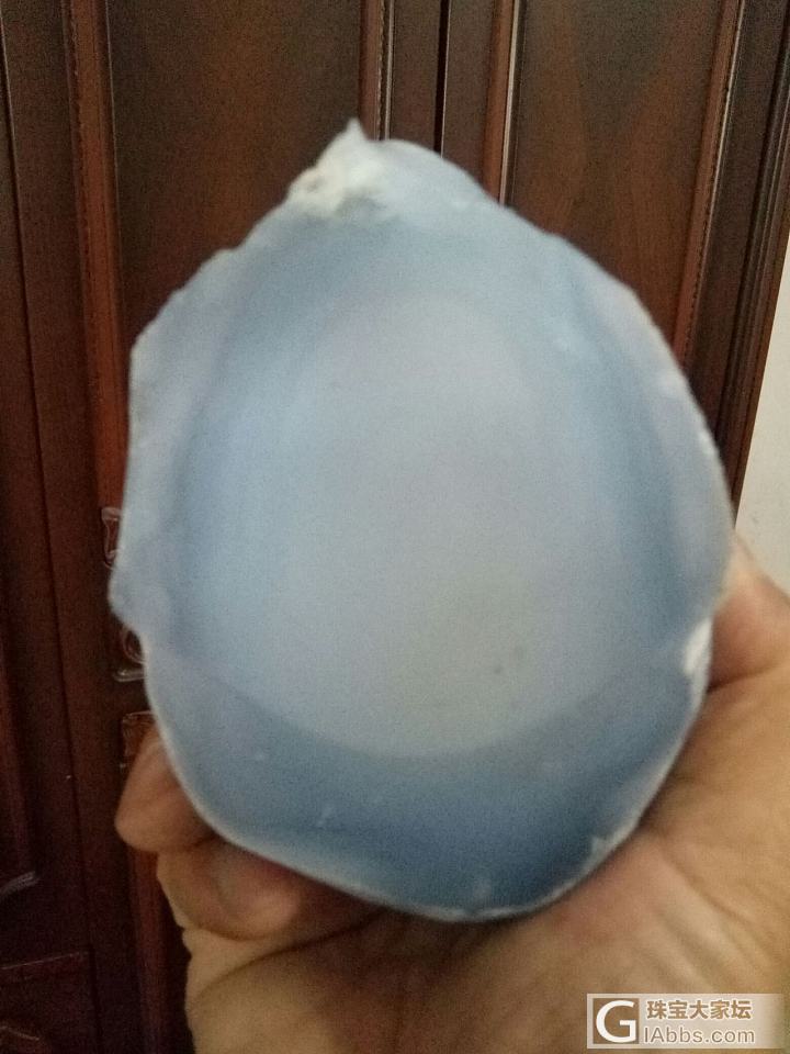 土耳其蓝玉髓_原石玉髓