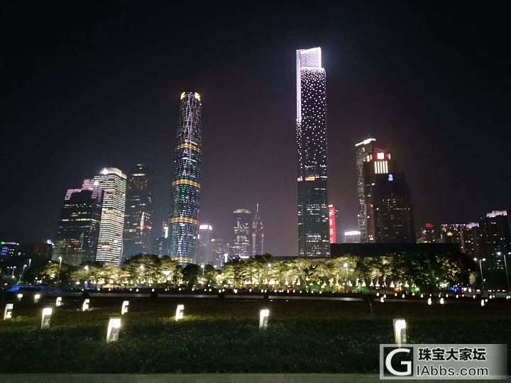 好美的广州夜景_广州