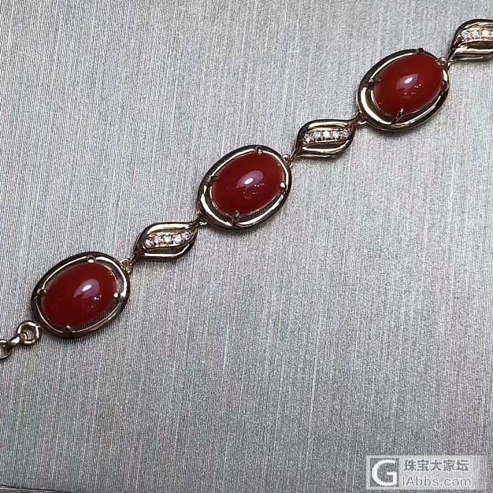 阿卡赤血手链_手链珊瑚