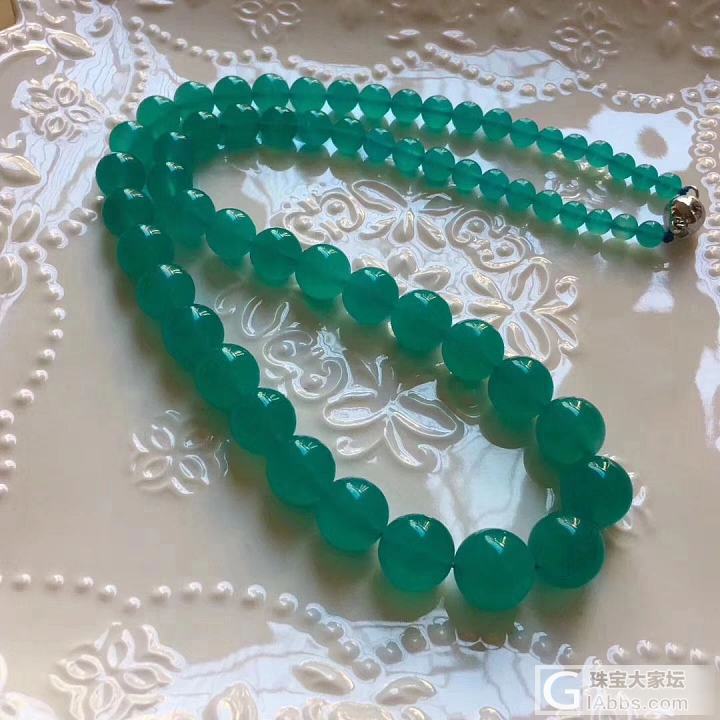 冰种天河石塔链_项链天河石