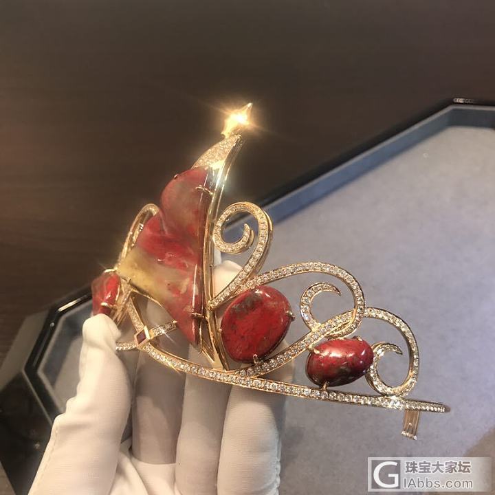 选美*的钻石+田黄的皇冠终于制作完工了，欢迎朋友们来点评！_皇冠工艺