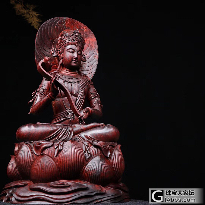 手工，普贤菩萨_木雕