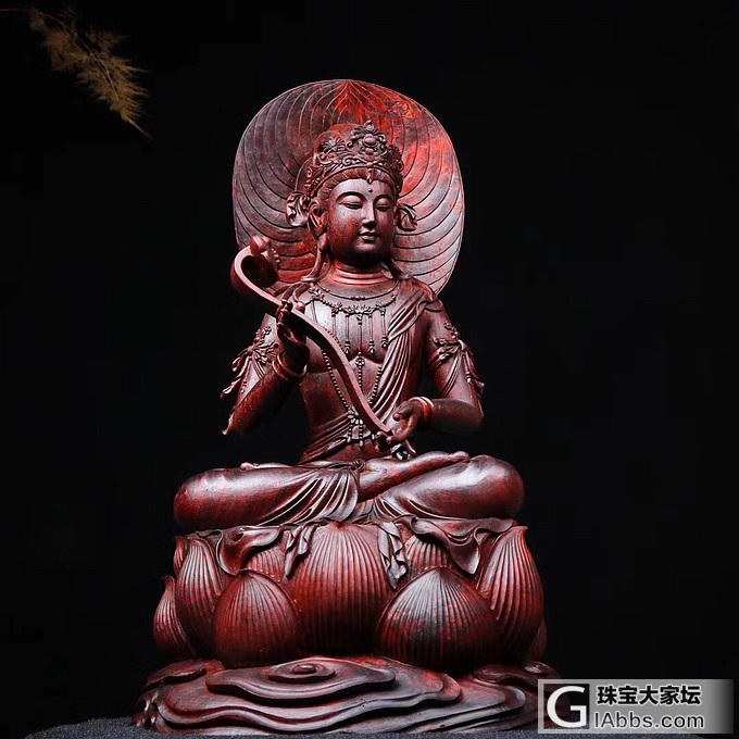 手工，普贤菩萨_木雕