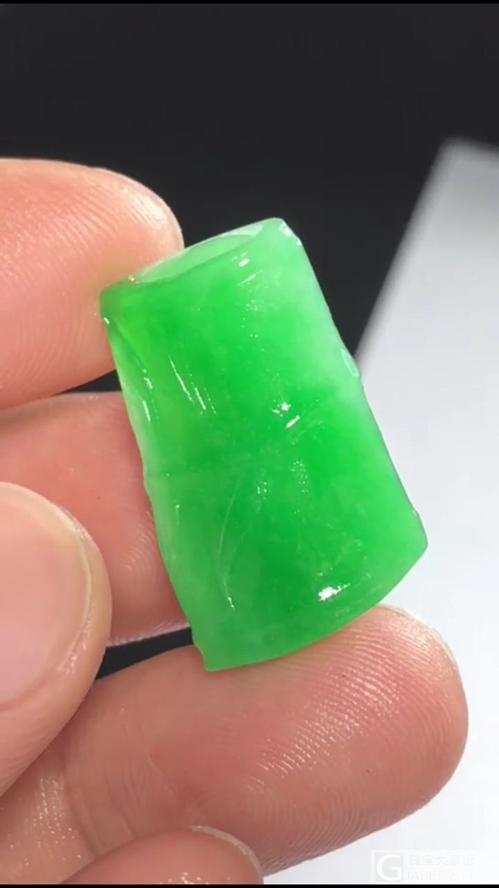刚刚出的翡翠毛货_半成品翡翠