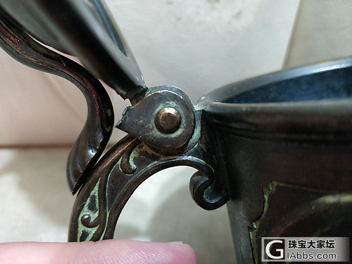 旅游收来的 英国纯铜杯_维修铜器铜玩工艺品