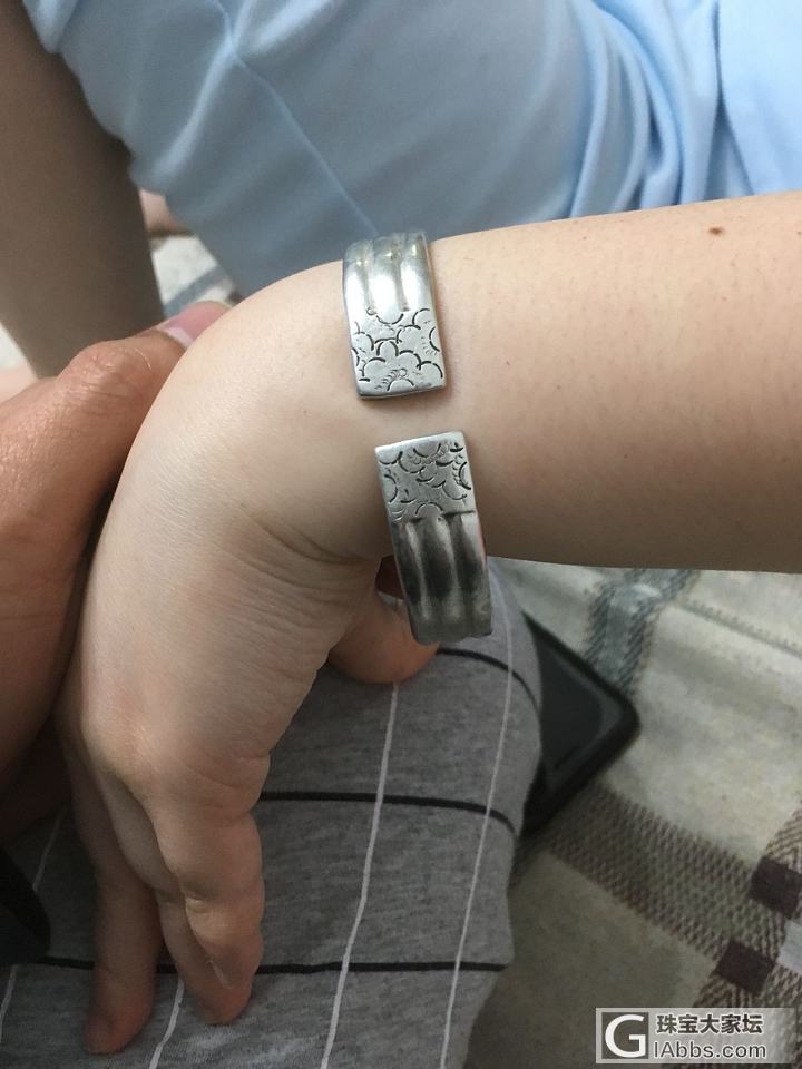 老银镯子两对_老银