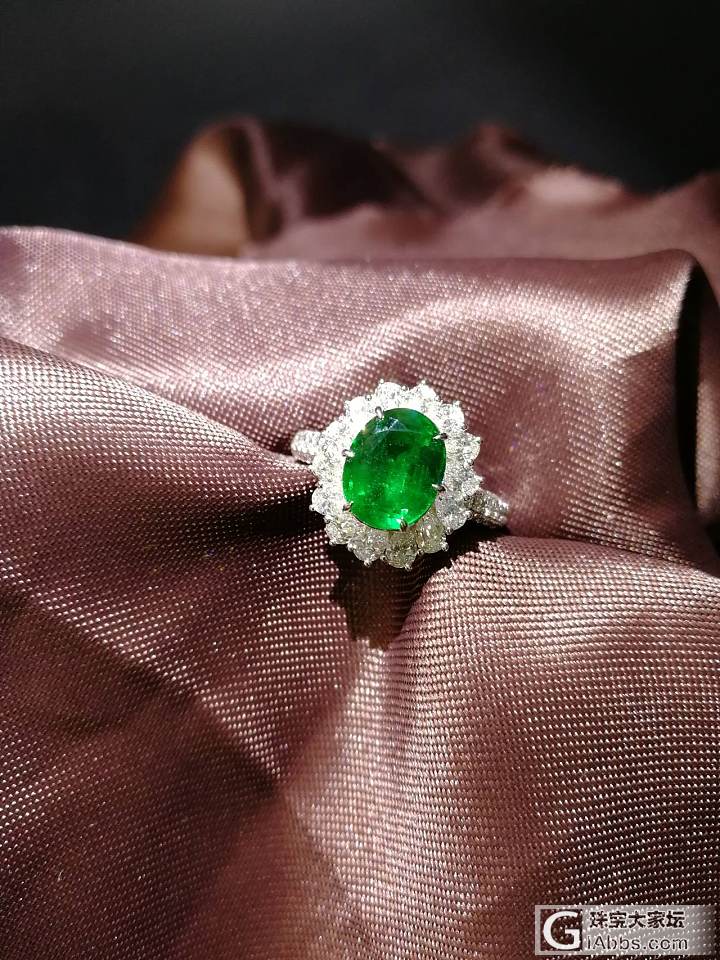 赞比亚祖母绿戒子_名贵宝石