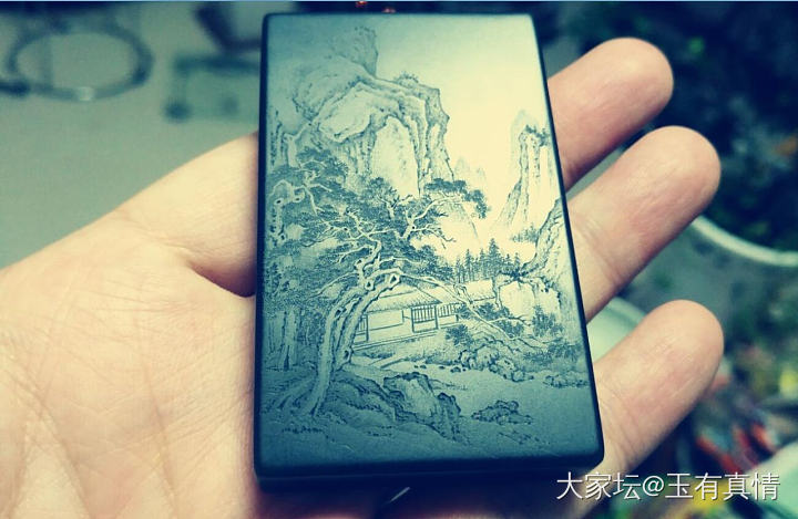 颖川堂主的阴刻作品_玉工