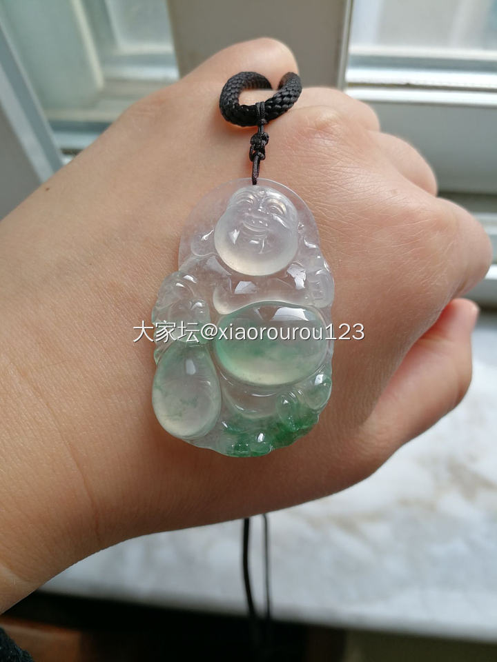 虽然下午3点了，还是想要借光庆祝一下，终于出太阳了，感觉下雨几周了_挂件翡翠