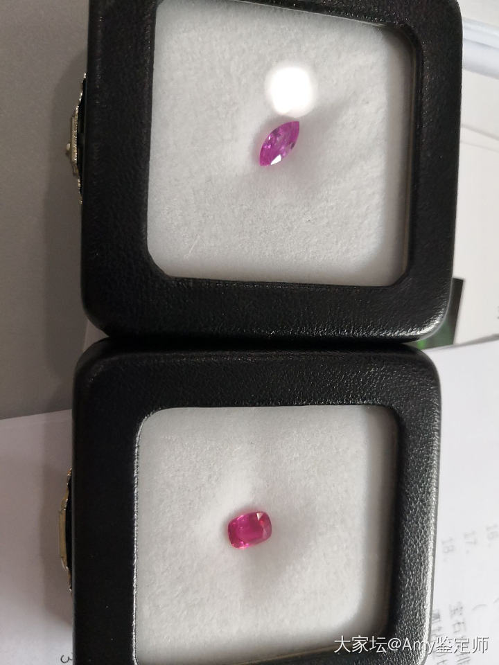 一颗红宝一颗尖晶，大家看看谁是谁_红宝石尖晶石