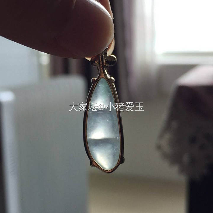 高冰福豆吊坠_挂件翡翠