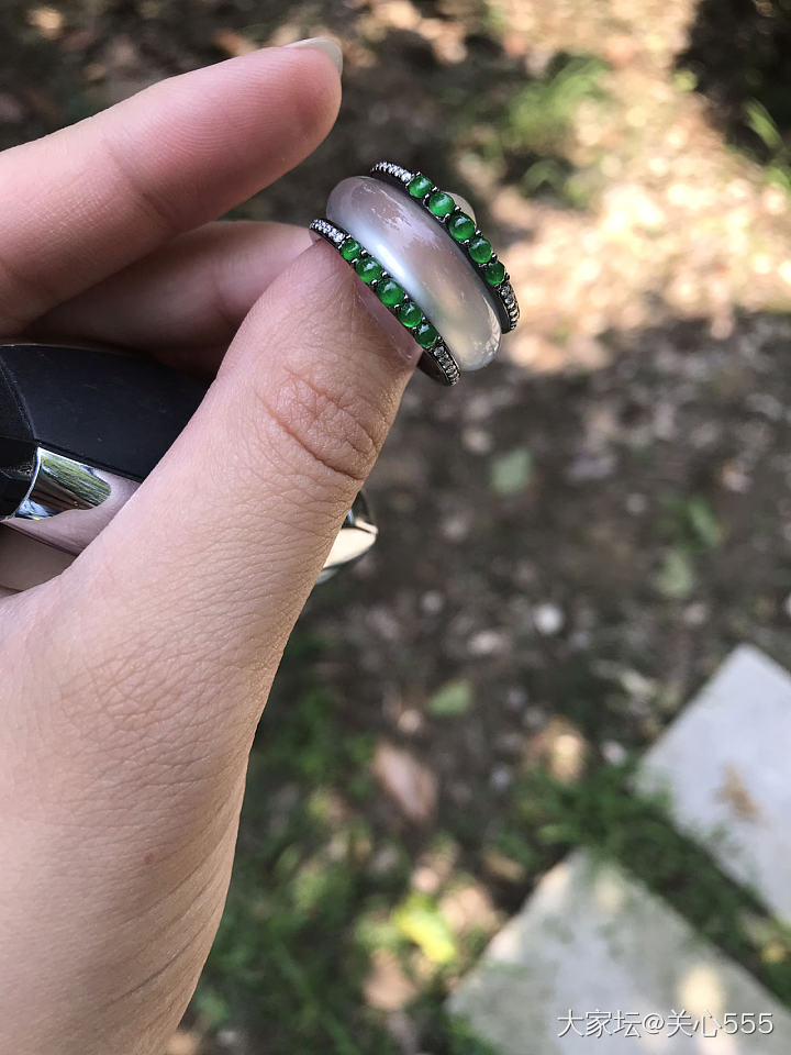 我有一个梦光环_戒指翡翠