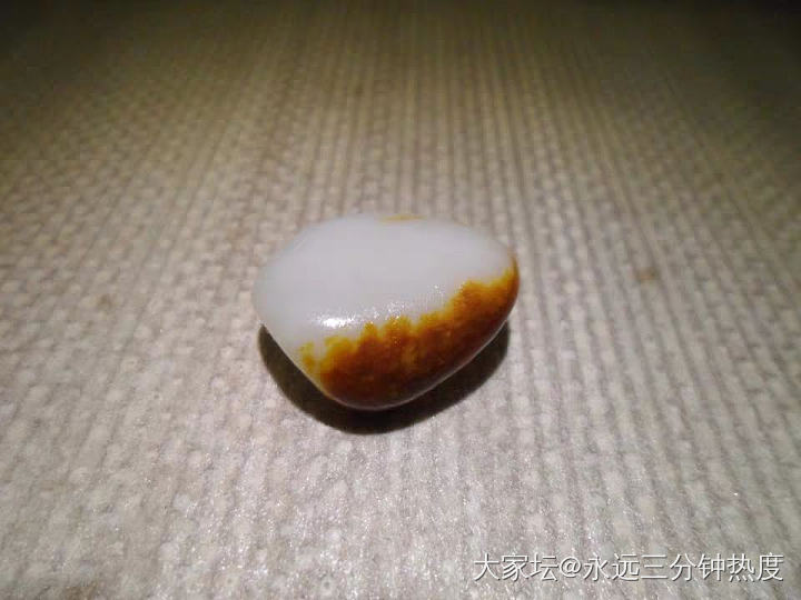 有眼缘，一眼相中的小籽原石……_原石和田玉