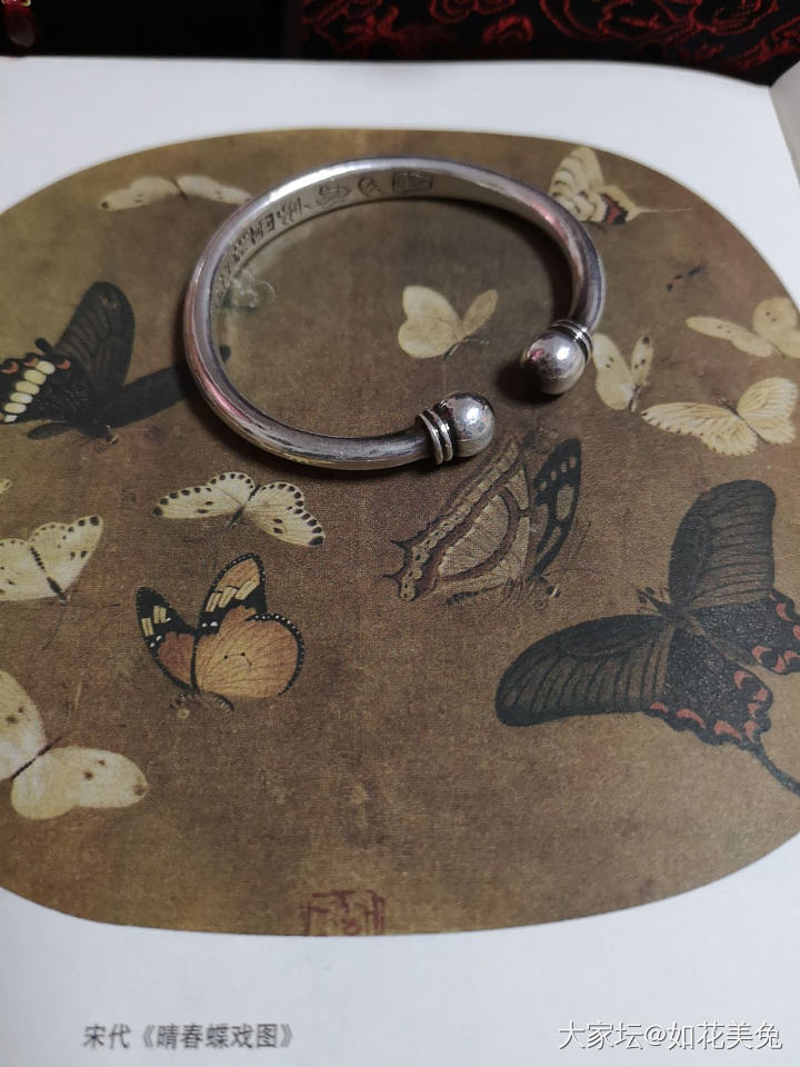 为什么爱银饰？来晒晒你们戴旧的银镯吧！_银