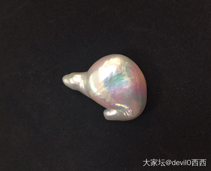 巴洛克珍珠还挺有意思的～_海水珍珠