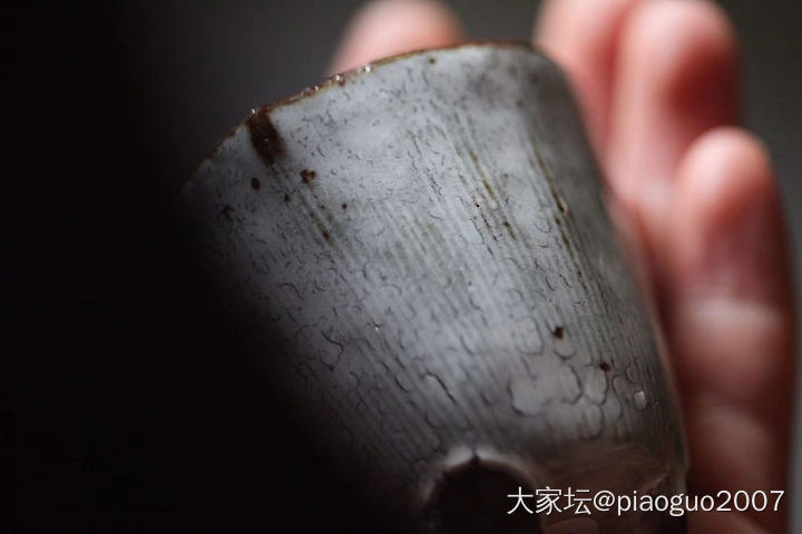 一个不知名工作室的柴烧杯子_茶具陶瓷
