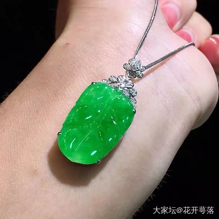 绿玉髓 翡翠真的傻傻分不清啊_挂件玉髓