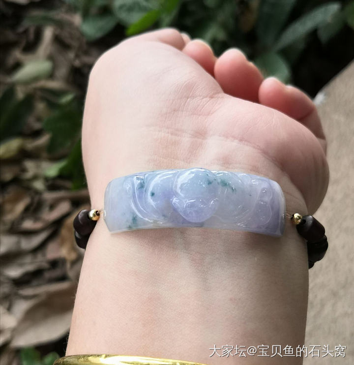 来来来 秀秀你的镯子最美和最丑的样子吧😁_手镯翡翠