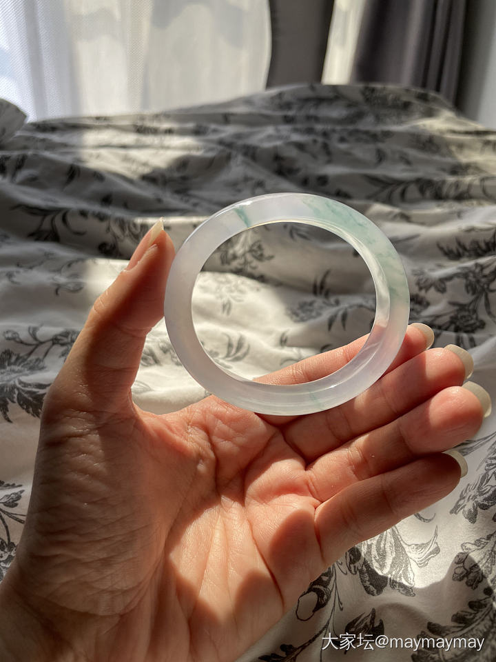 来来来 秀秀你的镯子最美和最丑的样子吧😁_手镯翡翠