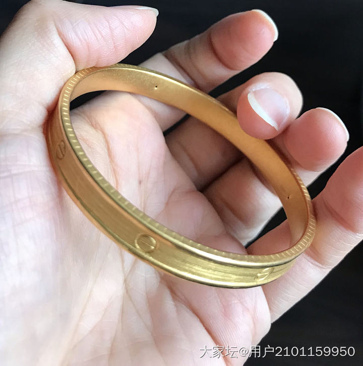 何以解忧，惟有黄金！_手镯金