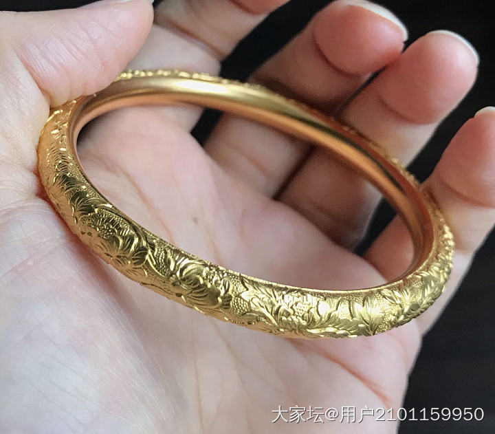 何以解忧，惟有黄金！_手镯金